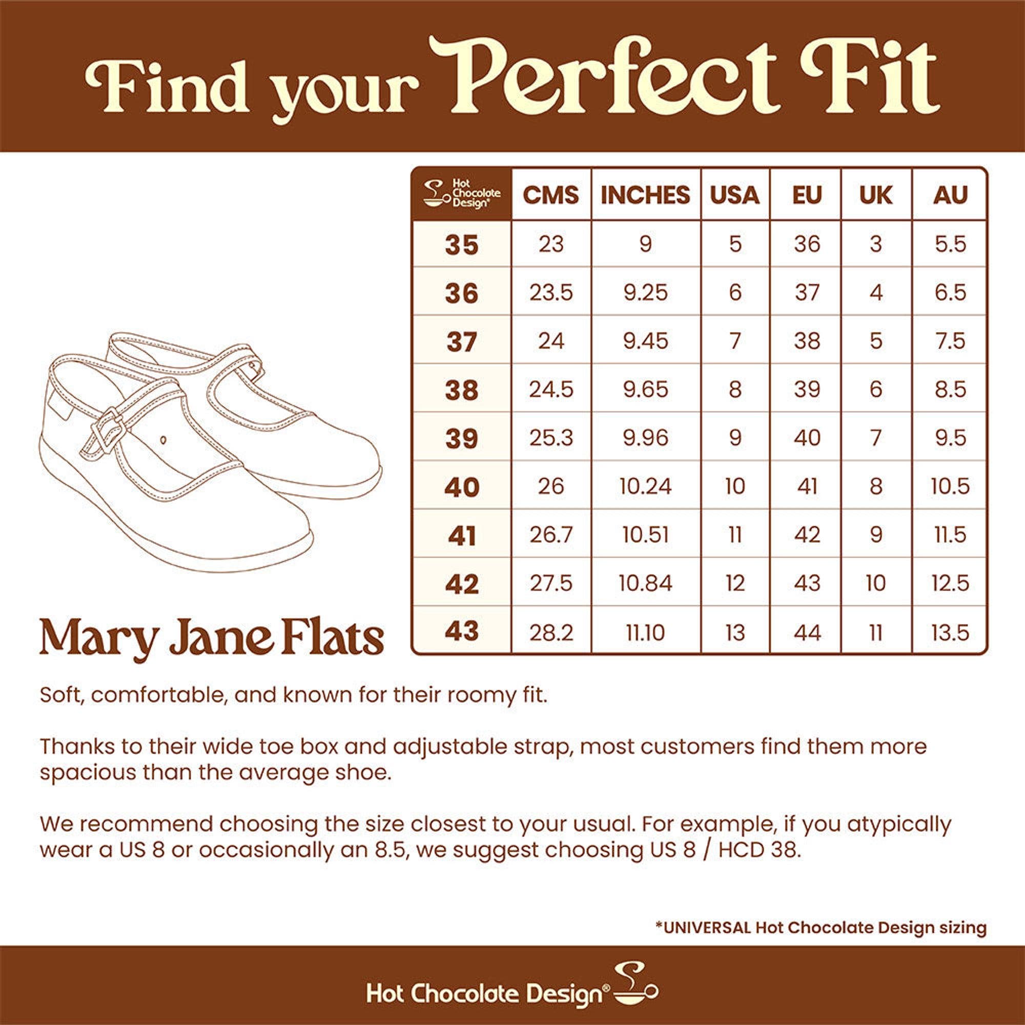 Hot Chocolate Design Havana Coffee Women's Mary Jane Flats, Alternate, color, Havana Coffee