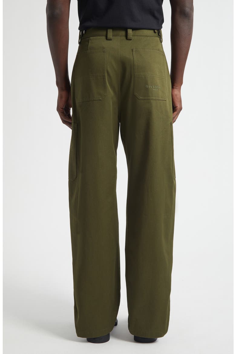 Cotton Canvas Cargo Trousers, Alternate, color, KHAKI