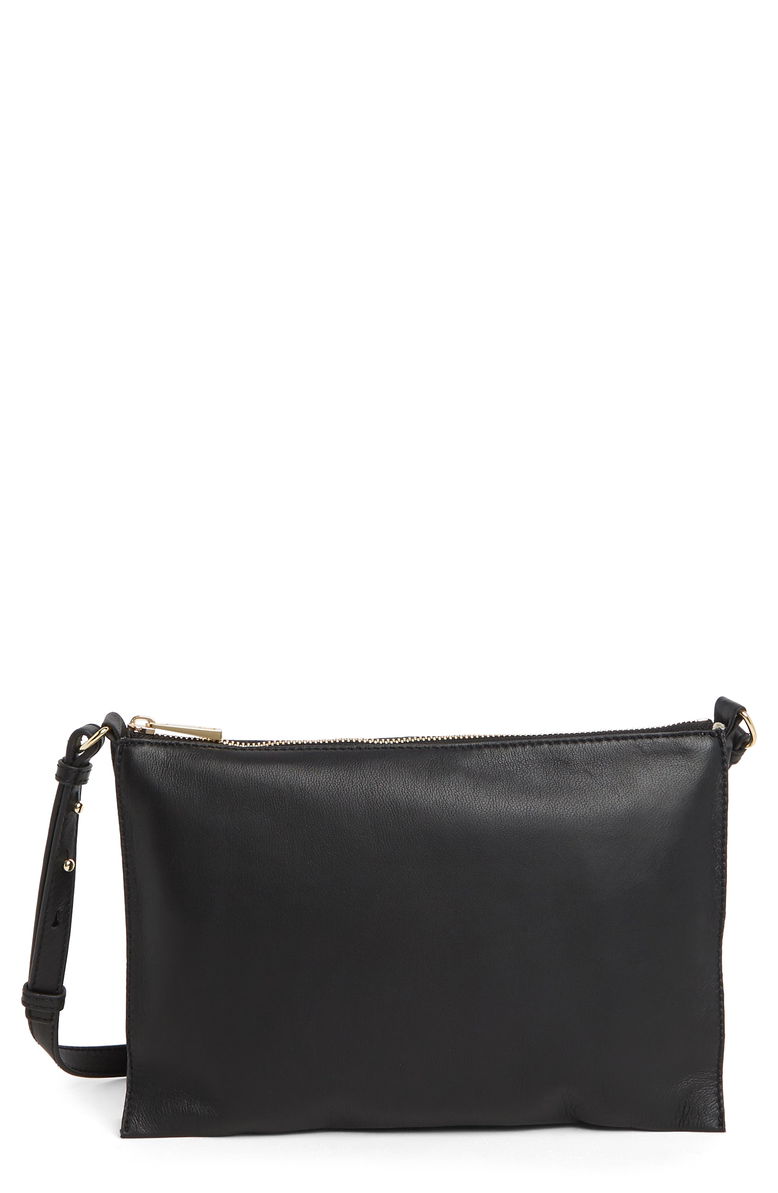 Vince Camuto Kokel Leather Crossbody Bag, Main, color, 