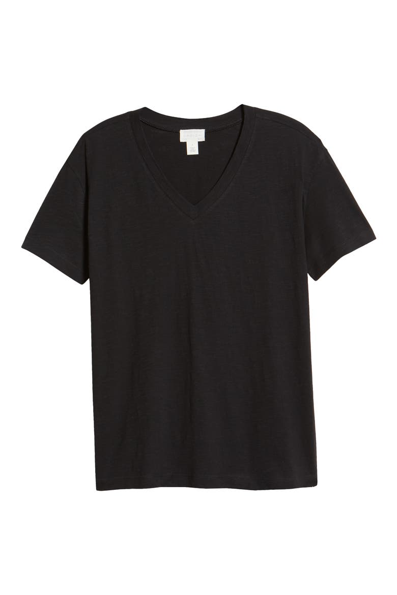 Easy Short Sleeve T-Shirt, Alternate, color, BLACK