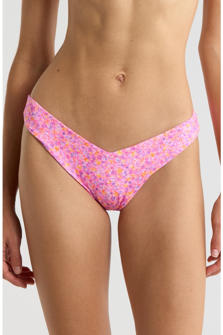 V-Cut Bikini Bottoms, Main, color, GELATO BLOOM