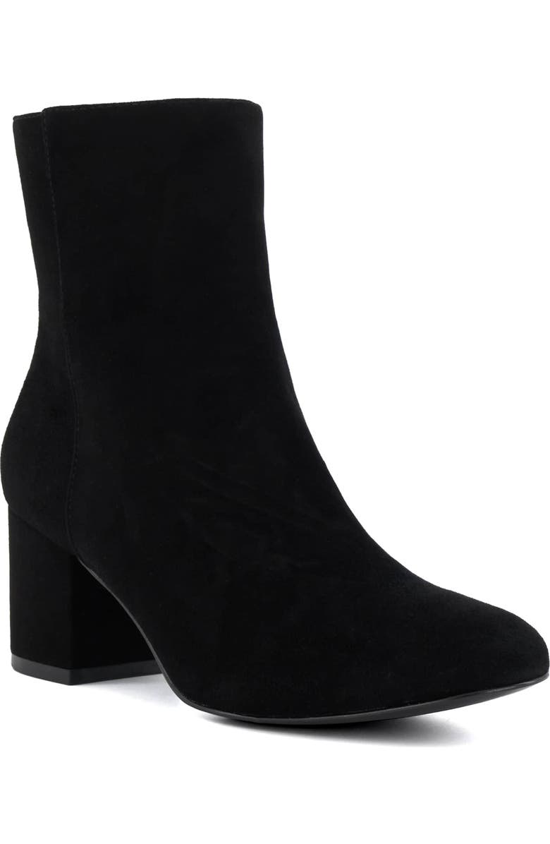 Dune London Ottack Bootie, Main, color, Black-Suede