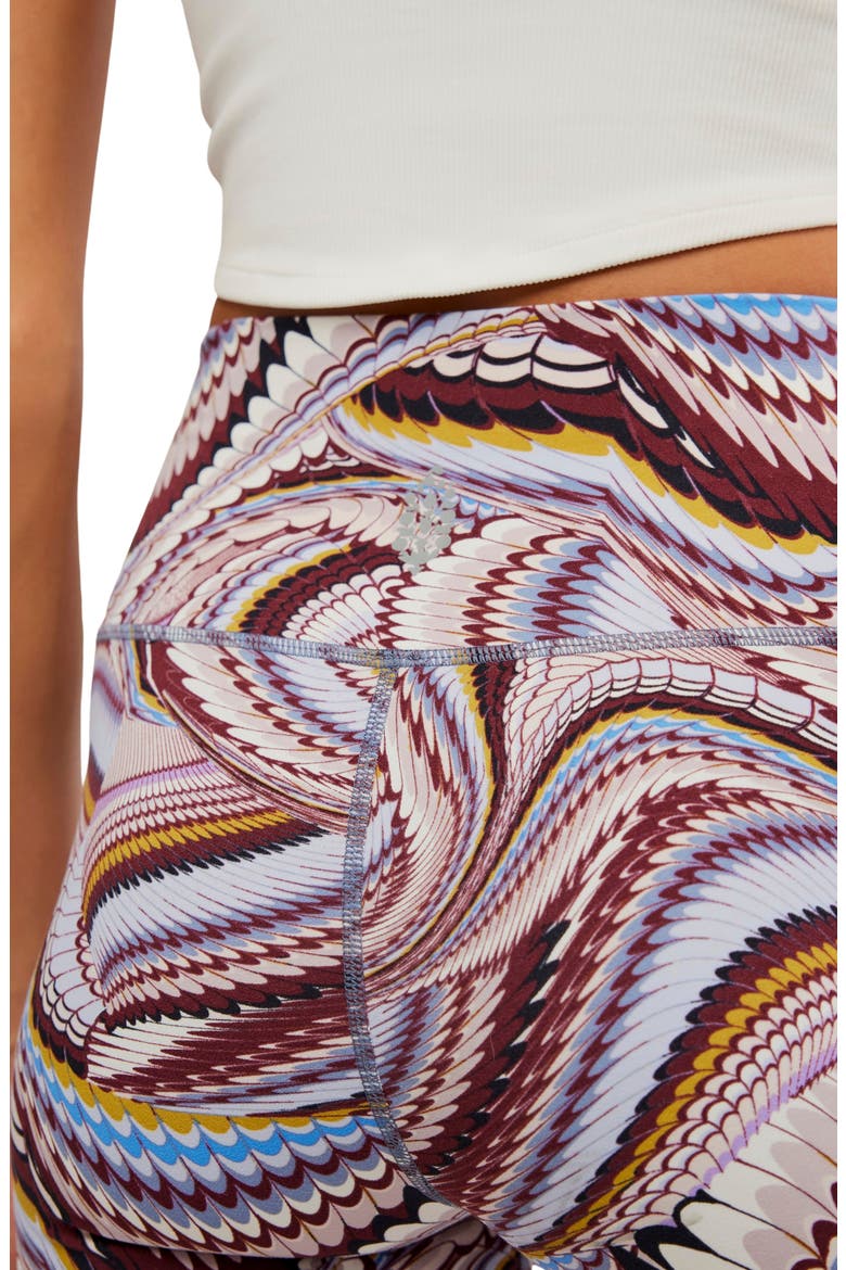 FP Movement Printed Never Better Bike Shorts, Alternate, color, TWILIGHT SWIRL COMBO