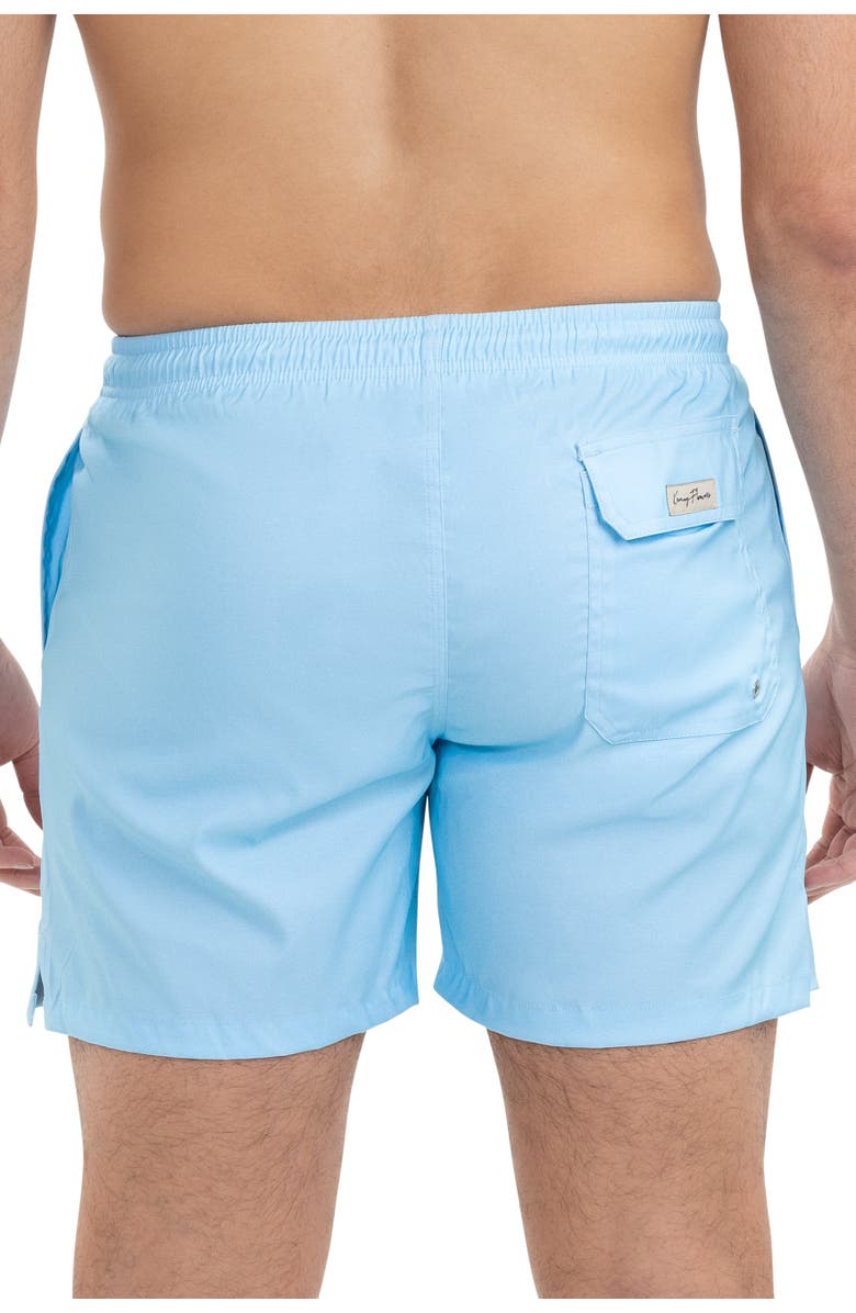 Kenny Flowers The Panda Party - Blue - Swim Trunks, Alternate, color, Light Blue