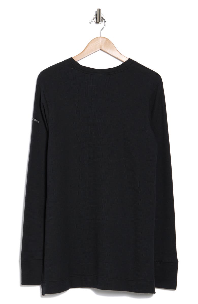 Columbia Holly Hideaway Long Sleeve Waffle Knit Tunic Top, Alternate, color, 