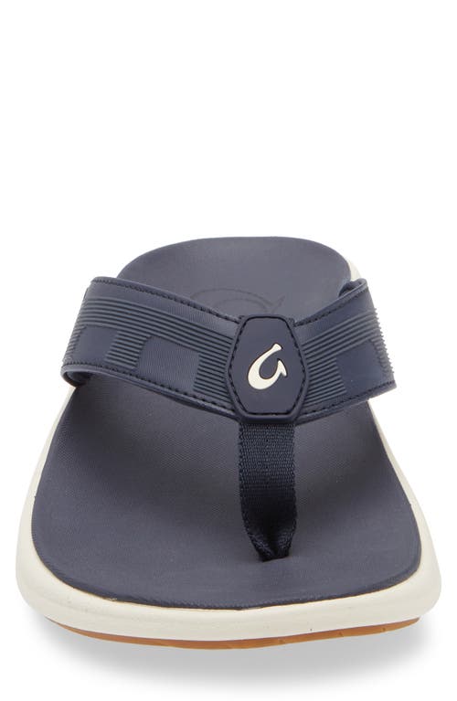 Olukai Malana Flip Flop In Blue
