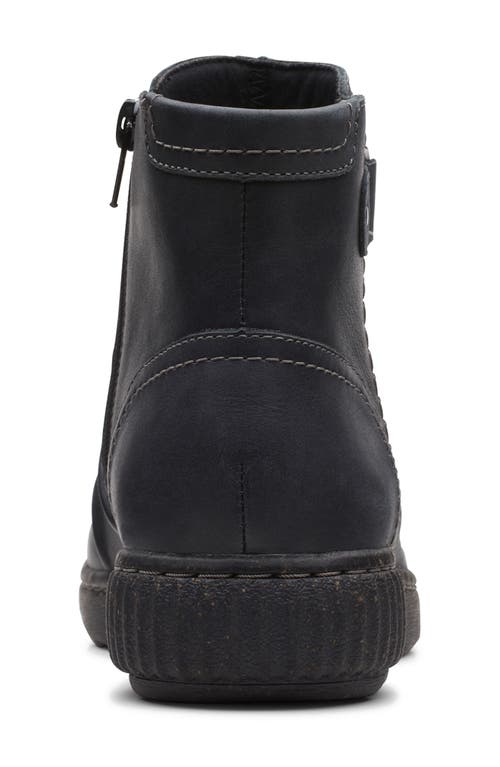 Clarks ® Caroline Orchid Ruched Bootie In Black
