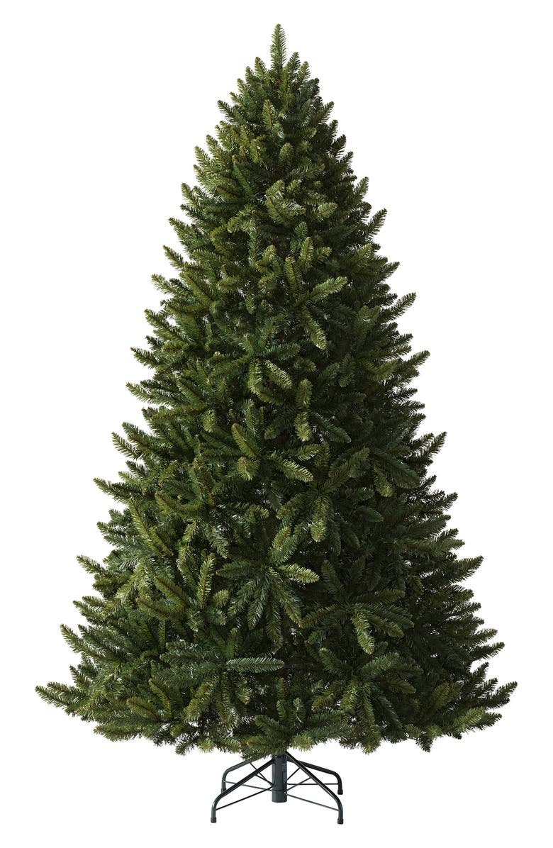 TREETOPIA Artificial Pre-Lit Balsam Spruce Tree, Alternate, color, Green