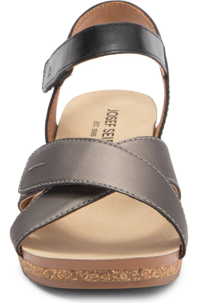 Josef Seibel Grace Sandal, Alternate, color, Basalt