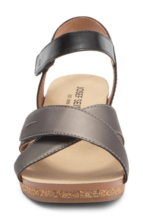 Josef Seibel Grace Sandal In Gray