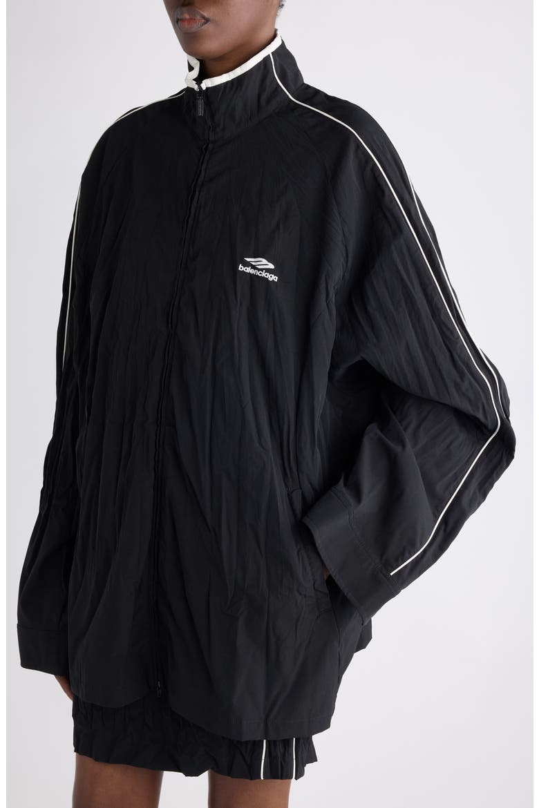 Oversize Track Jacket, Alternate, color, 1000 BLACK