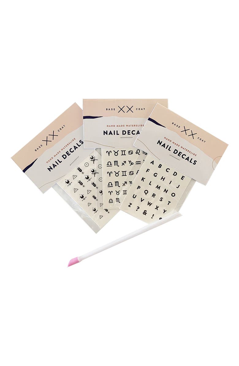 Base Coat Nail Art Set, Main, color,