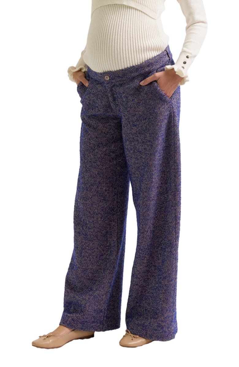 Cache Coeur Kate Maternity Pants, Alternate, color, Blue