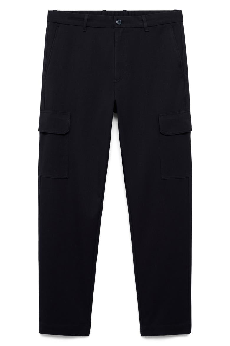 Regular Fit Cargo Pants, Alternate, color, DARK NAVY