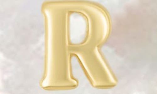 Adornia Mother-of-pearl Clover Initial Pendant Necklace In White-r