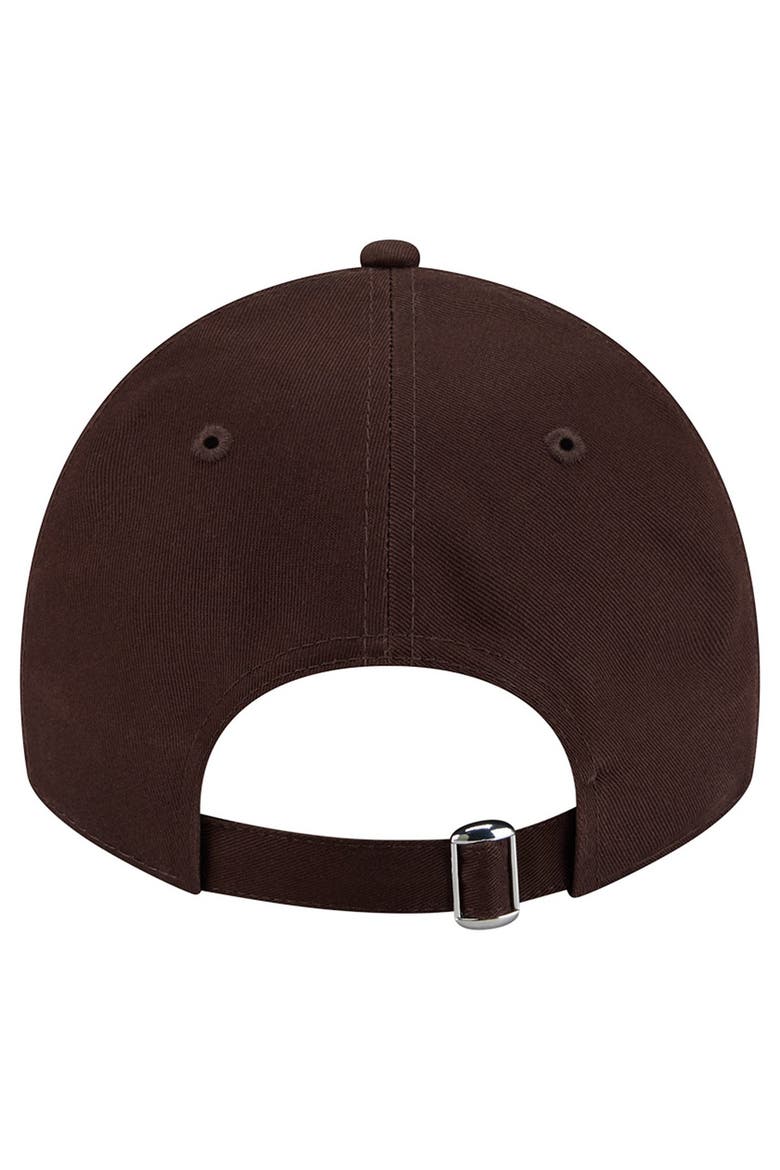 Women's New Era Brown San Diego Padres Roses 9TWENTY Adjustable Hat, Alternate, color, Brown