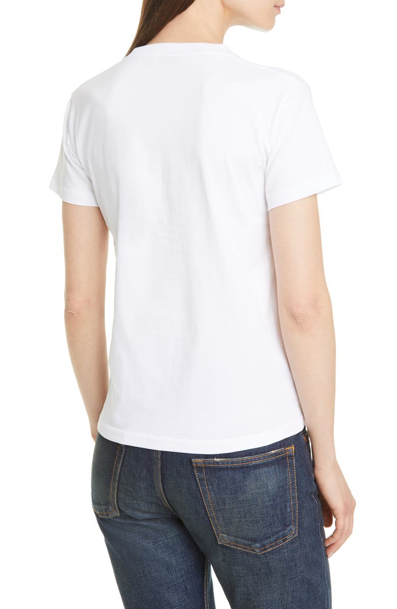 Balenciaga Small Logo Tee, Alternate, color, 