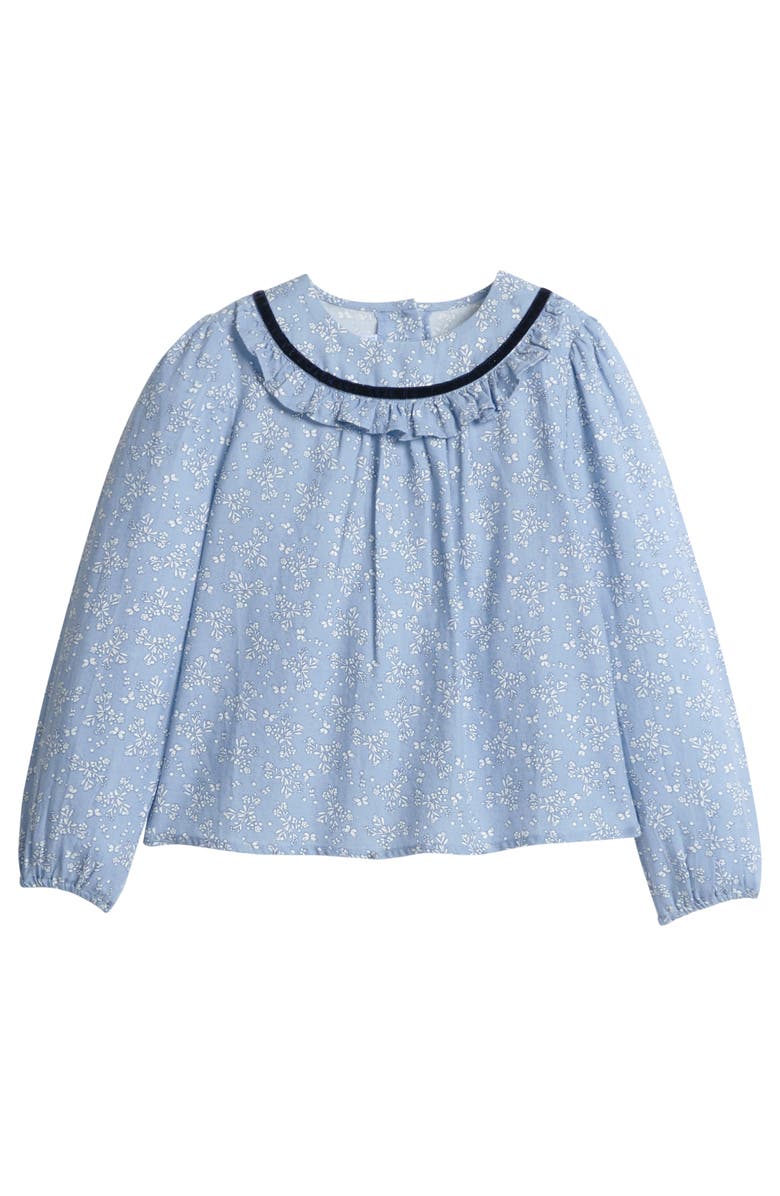 Little English Kids
 Floral Amelia Blouse, Main, color, 