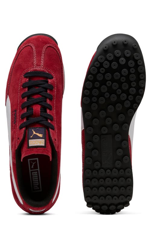 Puma Easy Rider Road To Unity Men's Sneakers In Dark Crimson- White