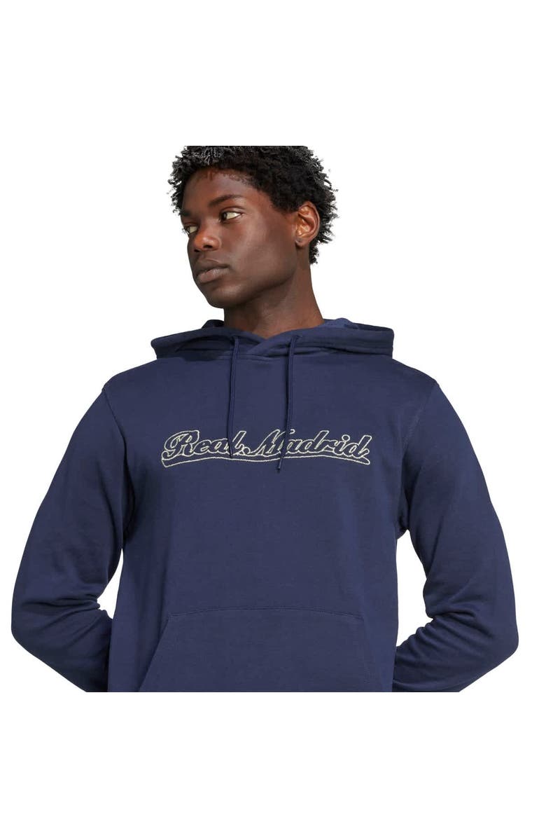 adidas Men's adidas  Navy Real Madrid US Pack Pullover Hoodie, Alternate, color, 