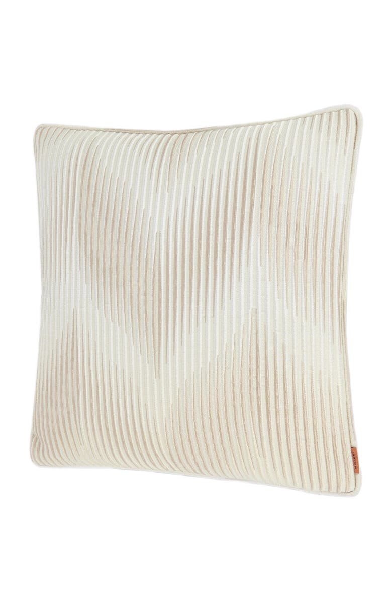 Missoni Home Ande 40x40 Cm Cushion With Faded Chevron, Alternate, color, White