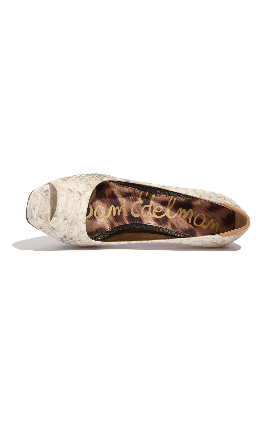 'Tacoma' Pump, Alternate, color, BLACK/ WHITE/ SADDLE SNAKE