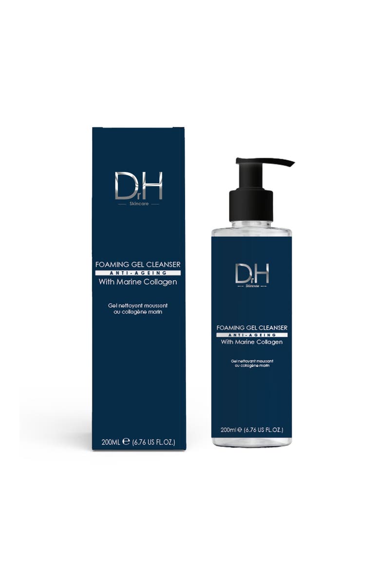 Dr H Foaming Gel Cleanser with Marine Collagen, Alternate, color, 