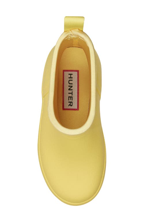 Hunter Kids' Original Waterproof Chelsea Rain Boot In Yellow