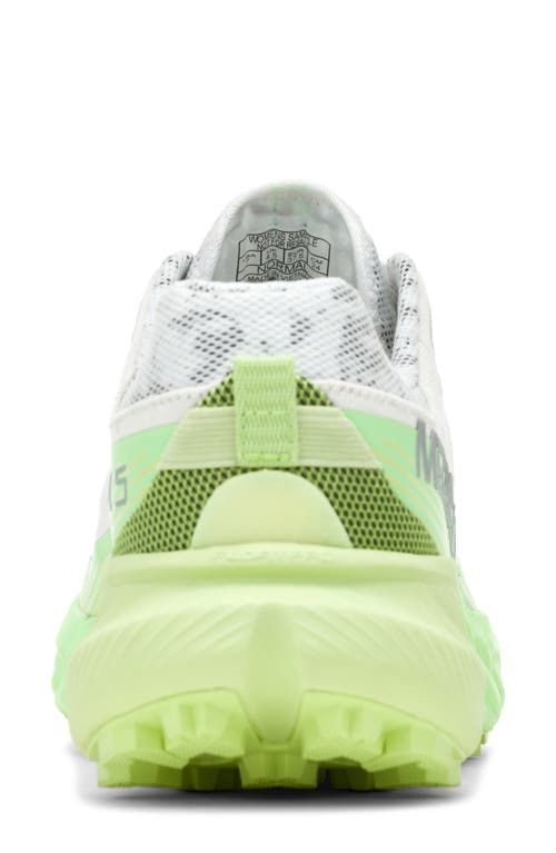 Merrell Agility Peak 5 Trail Sneaker In White