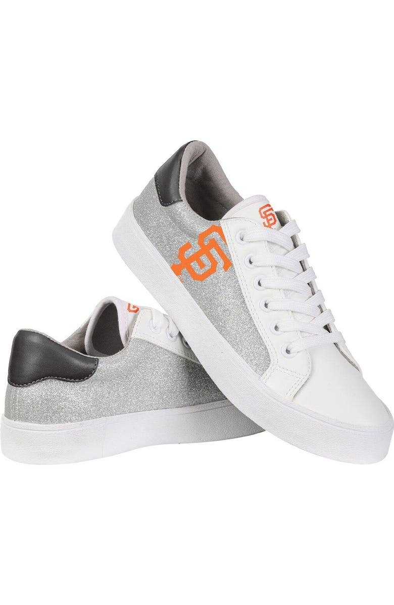 FOCO Women's FOCO San Francisco Giants Glitter Sneakers, Alternate, color,