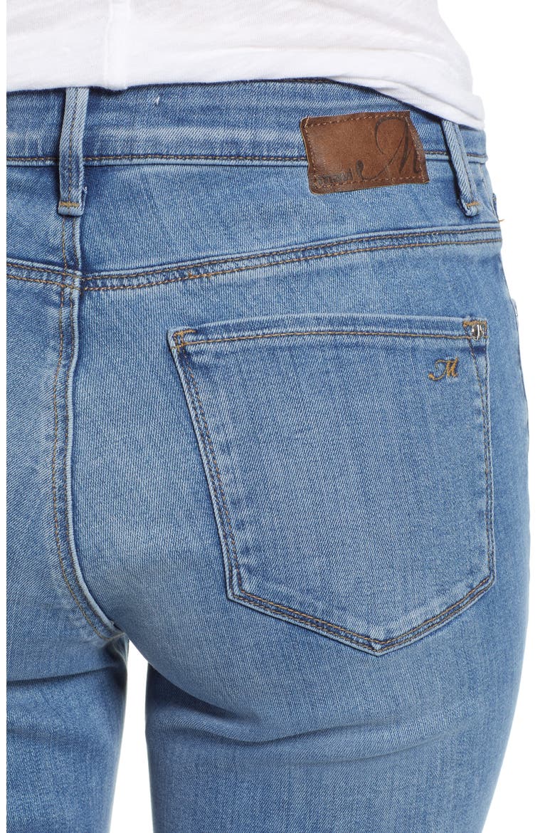 Sydney Brushed Flared Leg Jeans, Alternate, color, LIGHT BRUSH SUPER