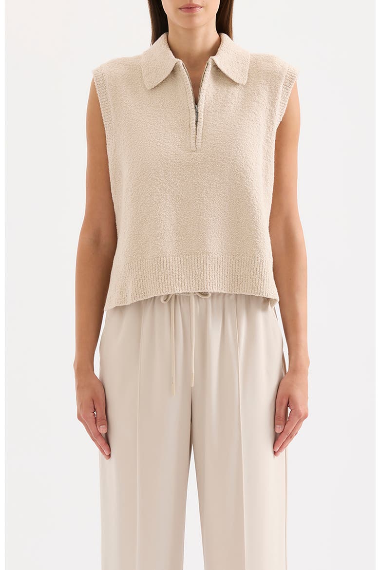 Ordell Knit Vest Top, Main, color, Buff