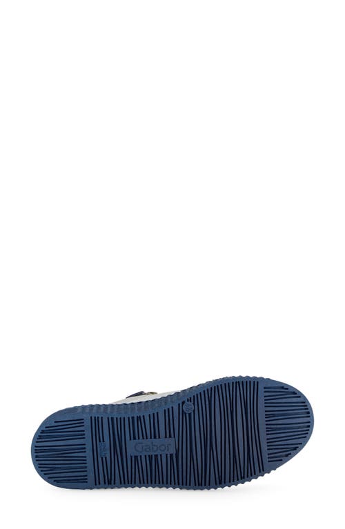 Gabor 63.334 Zip Platform Sneamer In White