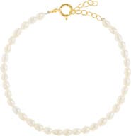 Freya Rose Rice Pearl Bracelet
