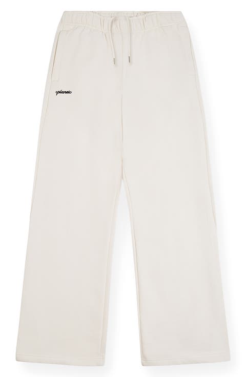 Script Weld Logo Open Hem Sweatpants