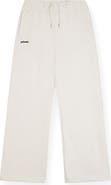 PAPER PLANES Script Weld Logo Open Hem Sweatpants