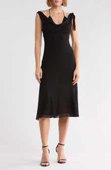 Abigail Cowl Neck Dress