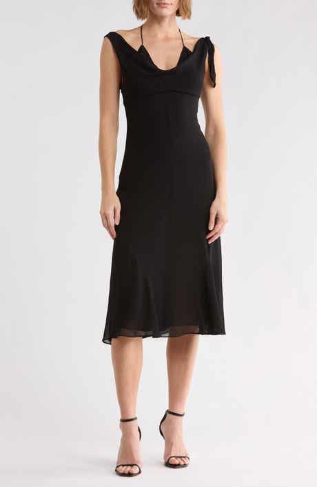 Abigail Cowl Neck Dress