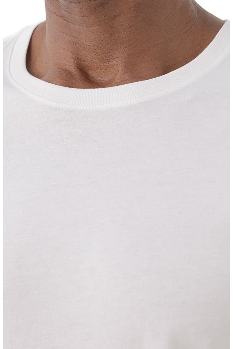 Organic Cotton Softspun Long Sleeve Tee, Alternate, color, White