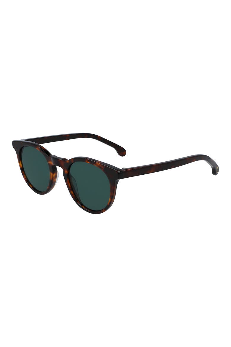 Archer 47mm Round Sunglasses, Main, color, TORTOISE