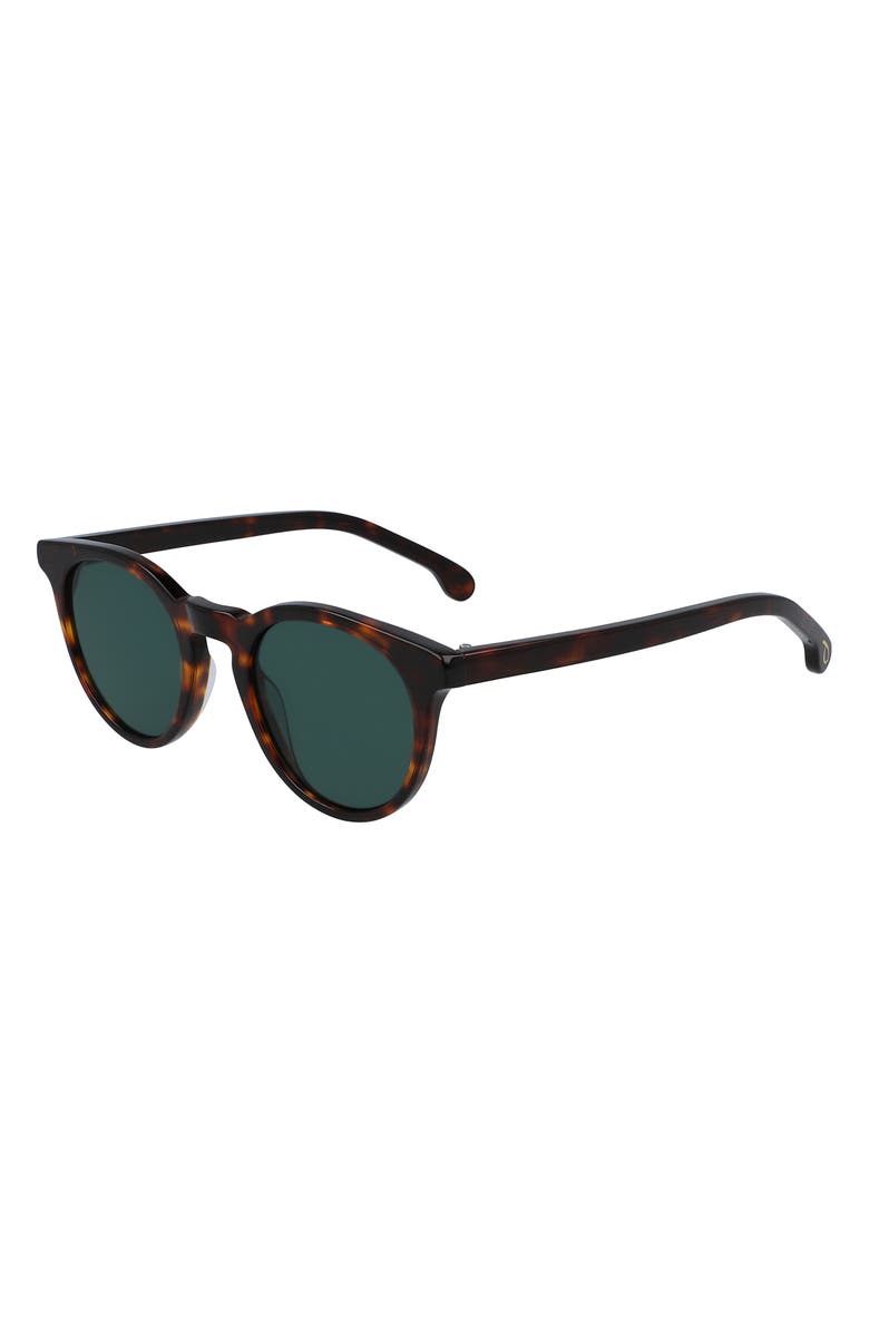 Paul Smith Archer 47mm Round Sunglasses, Main, color, Tortoise