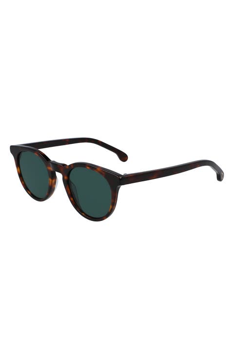 Archer 47mm Round Sunglasses