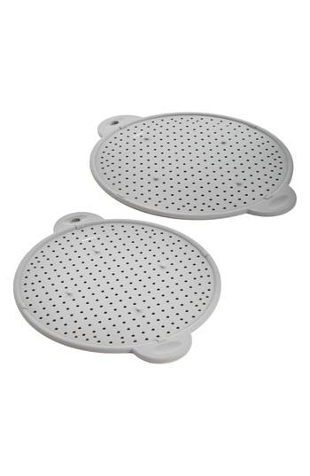 Berghoff 2-pack Assorted Silicone Splatter Screens In Grey