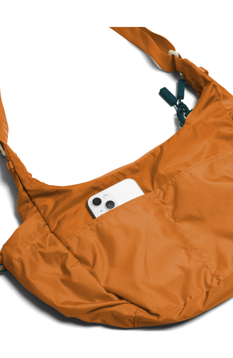 Baboon to the Moon Crescent Crossbody Big 8L, Alternate, color, Caramel