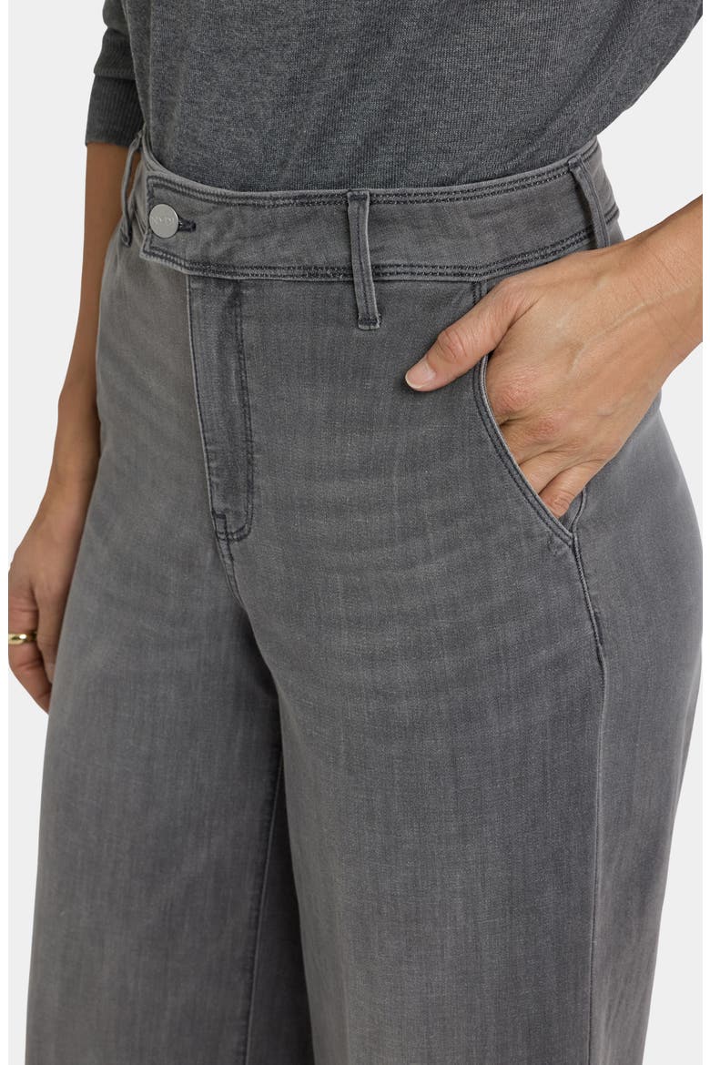 Mona High Waist Ankle Wide Leg Jeans, Alternate, color, CHATEAU SHADOW