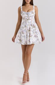HOUSE OF CB Kimmie Floral Minidress