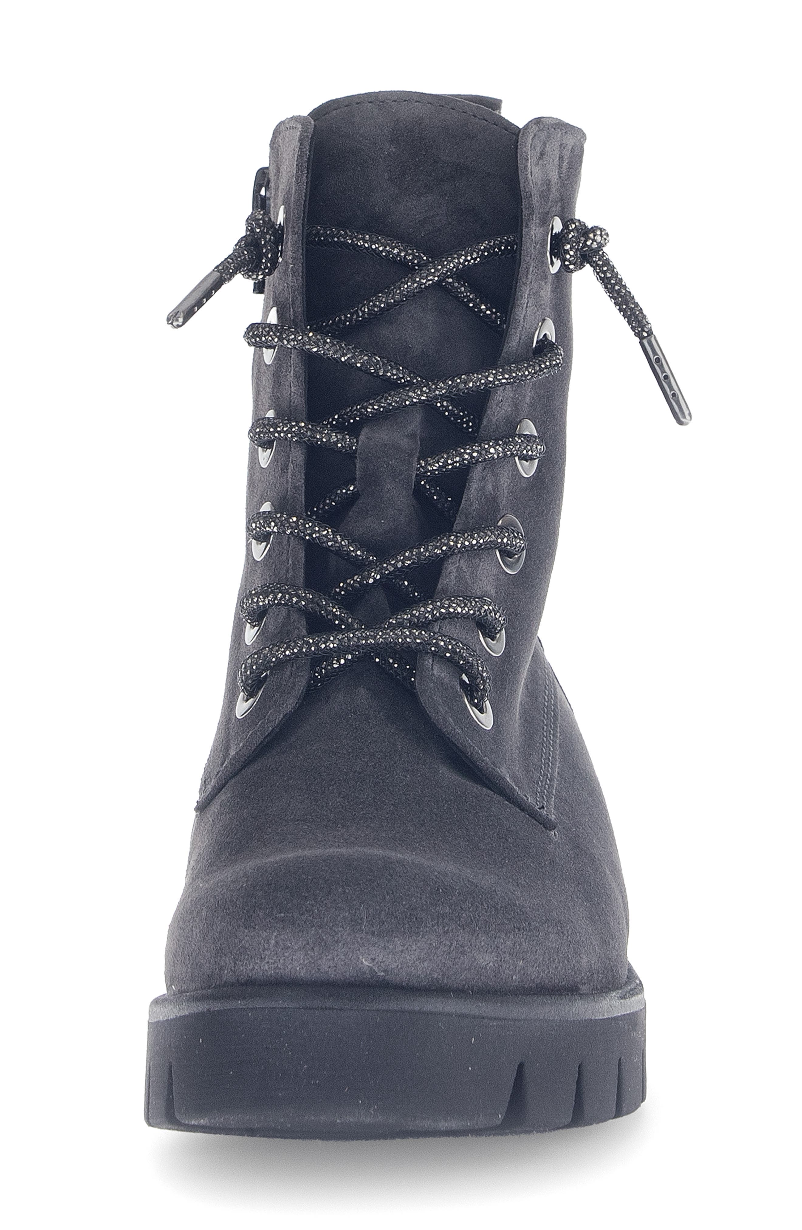 Sofia Combat Boot, Alternate, color, DARK GREY