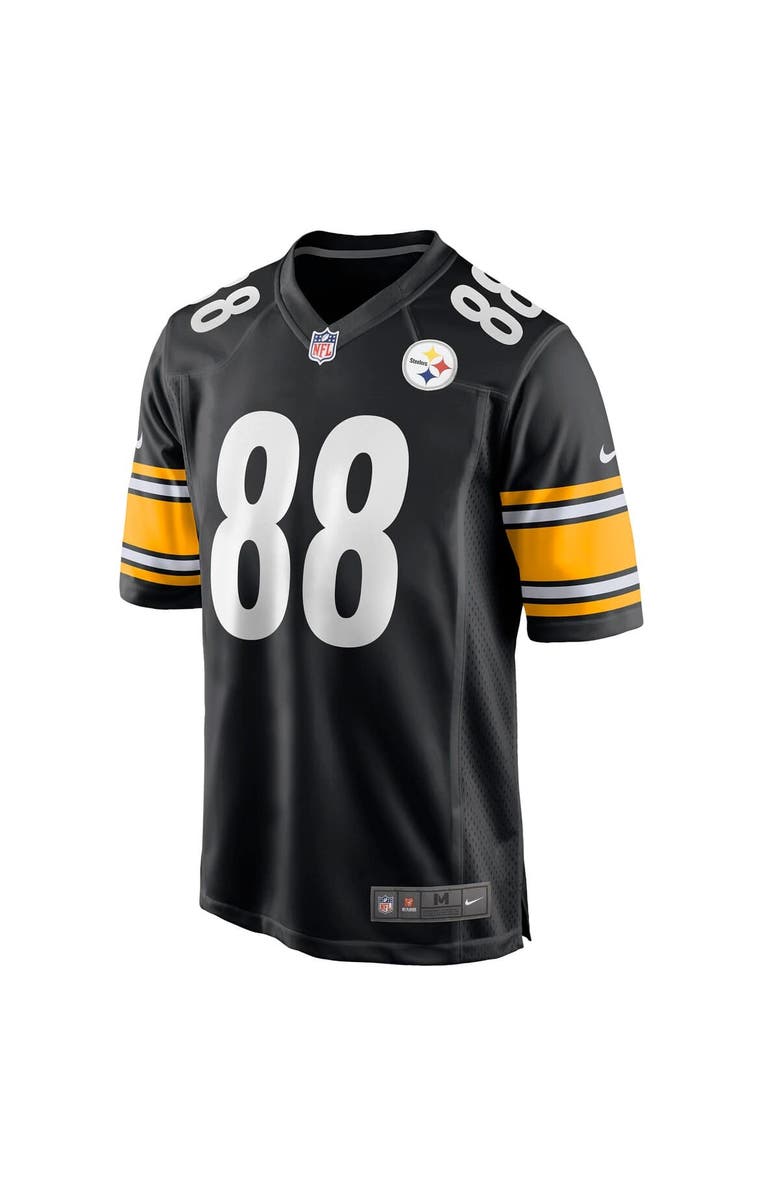 Nike Men
s Nike Pat Freiermuth Black Pittsburgh Steelers Game Jersey, Alternate, color, Black