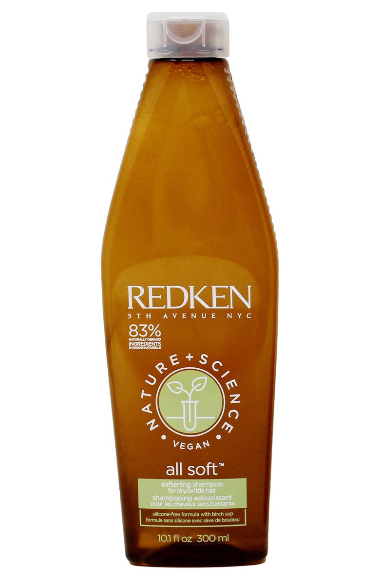 REDKEN Nature + Science All Soft<sup>™</sup> Shampoo, Main, color,