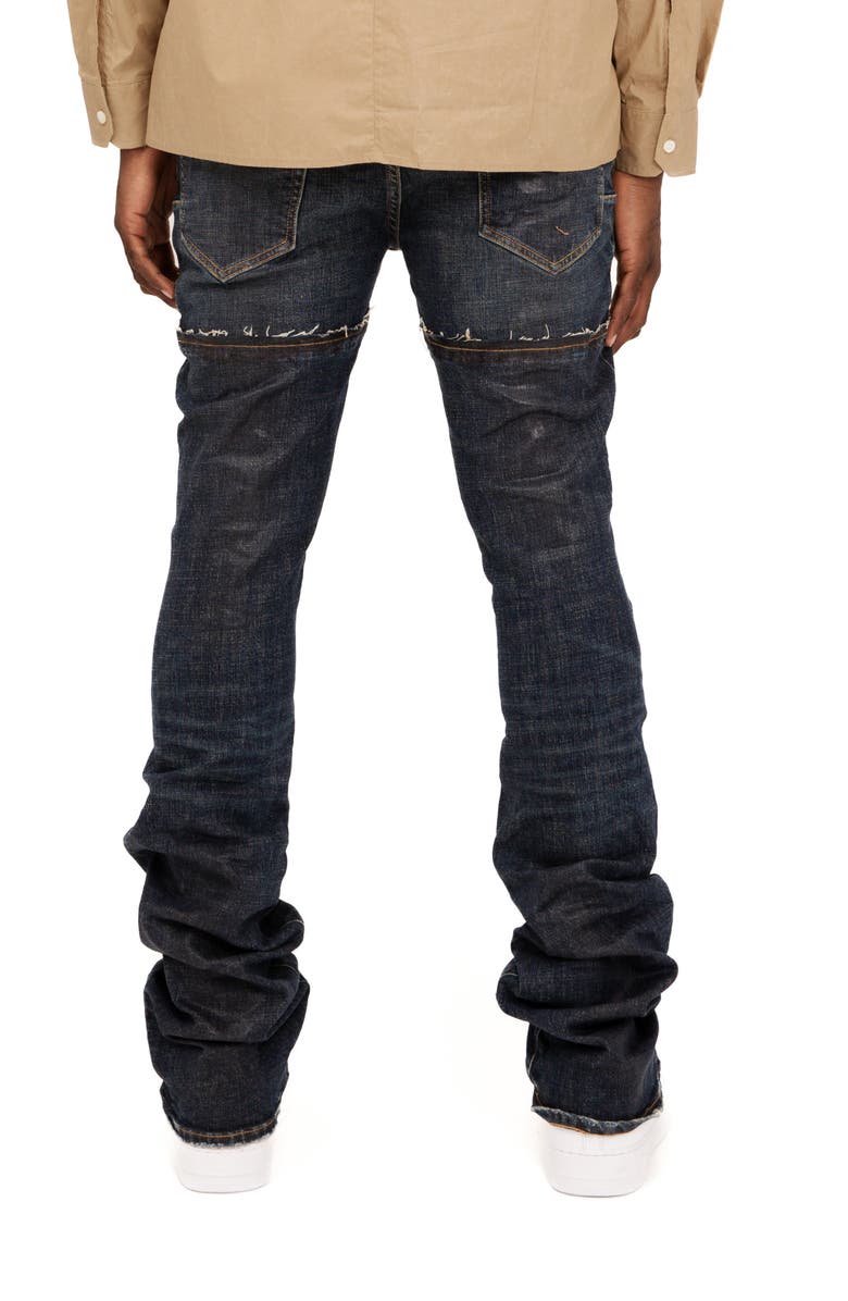 PURPLE BRAND Double Waist Flare Jeans, Alternate, color,